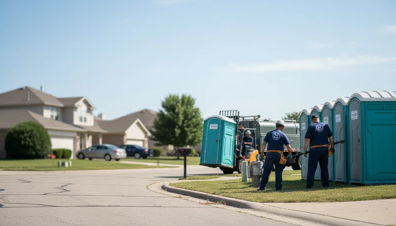 Porta Potty Rental in Oklaunion, TX near me